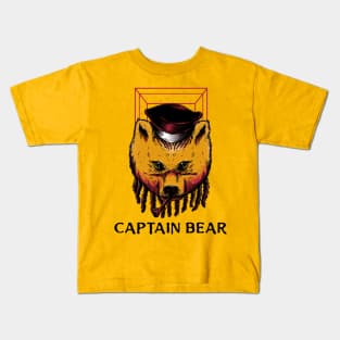 Captain bear Kids T-Shirt